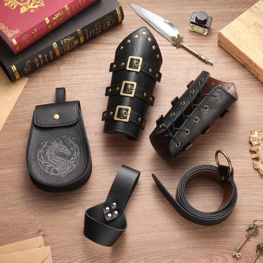 Black Wolfsbane Viking Relic Set