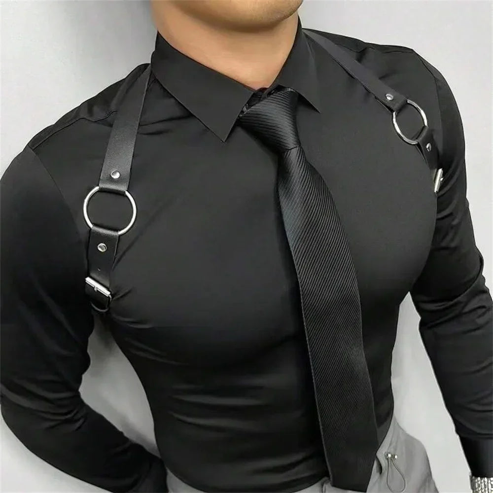 TitanStrap PU Leather Harness