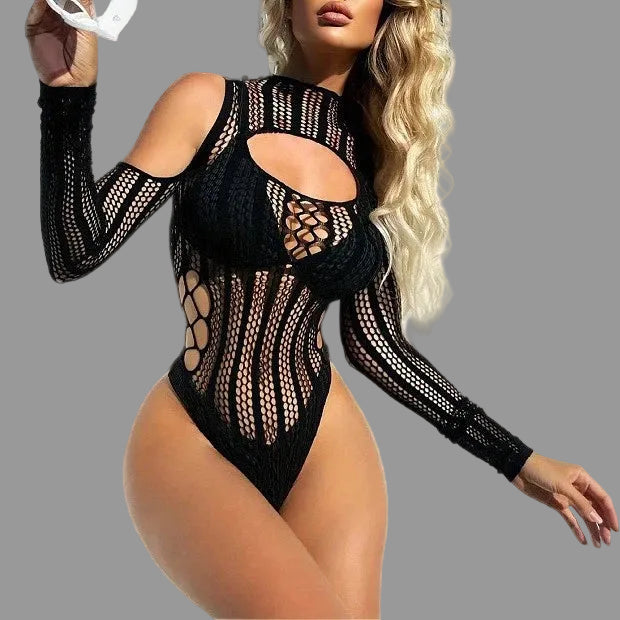 Eclipse Temptress Fishnet Set