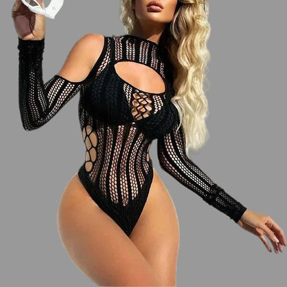 Eclipse Temptress Fishnet Set