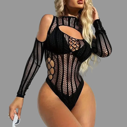 Eclipse Temptress Fishnet Set